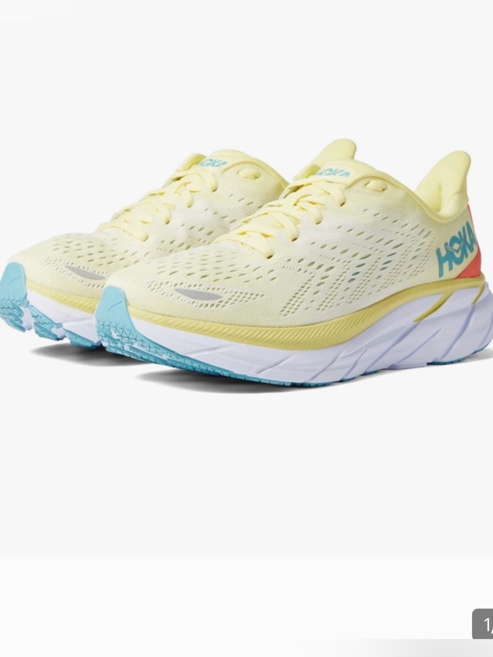 Hoka Clifton 8 Yellow Pear/Sweet Corn